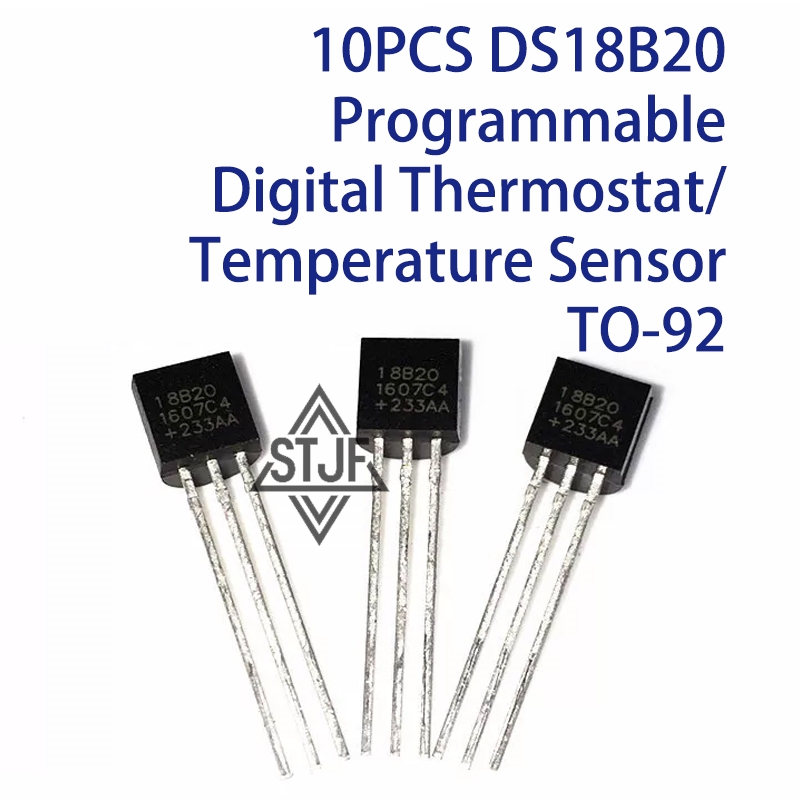 Ds18B20 - 10PCS DS18B20 Programmable Digital Thermostat/Temperature Sensor