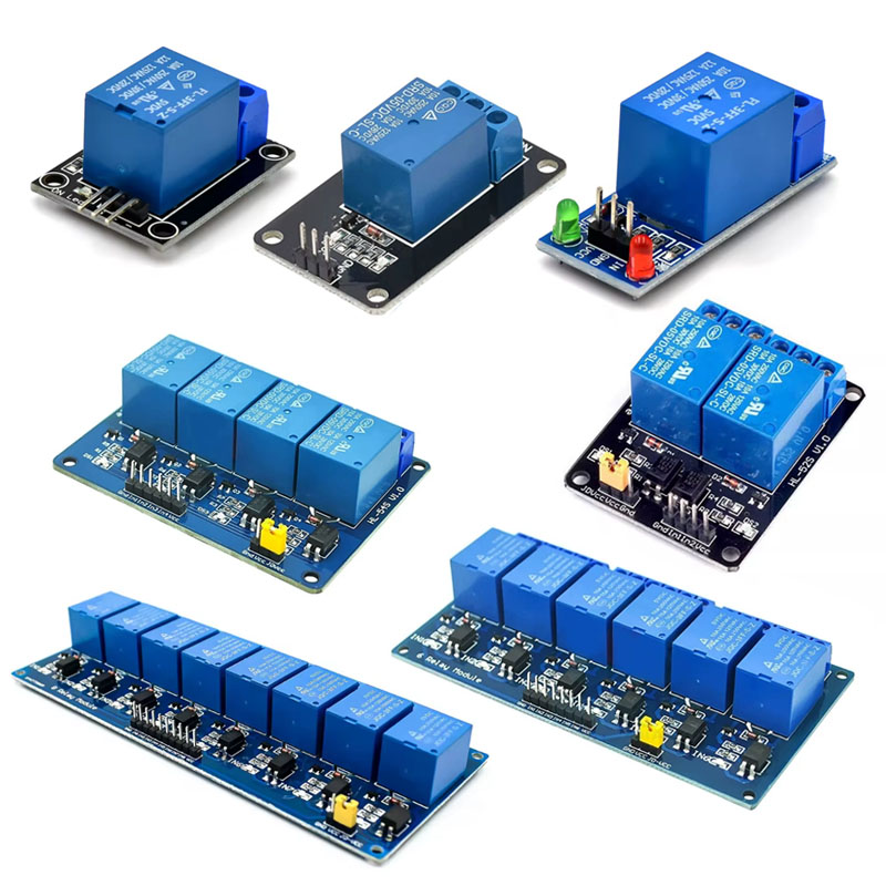 Relay Module 4 Channel - 5V 1 2 4 6 8