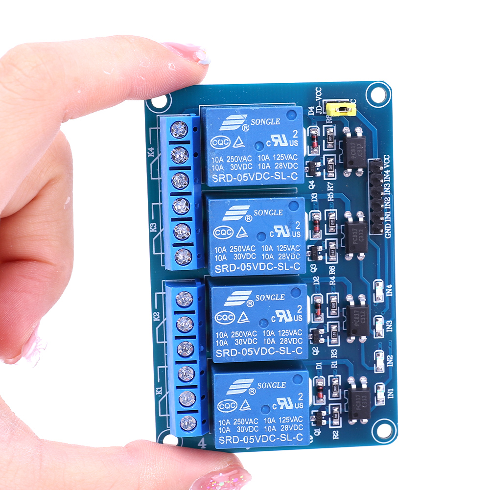 5V 12V 4 Channel Relay Board w - Relay Module 4 Channel review and price