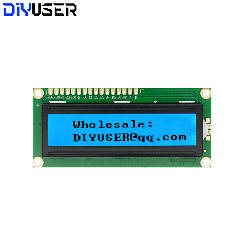 LCD1602 1602 LCD Module Blue / - Lcd 1602 review and price