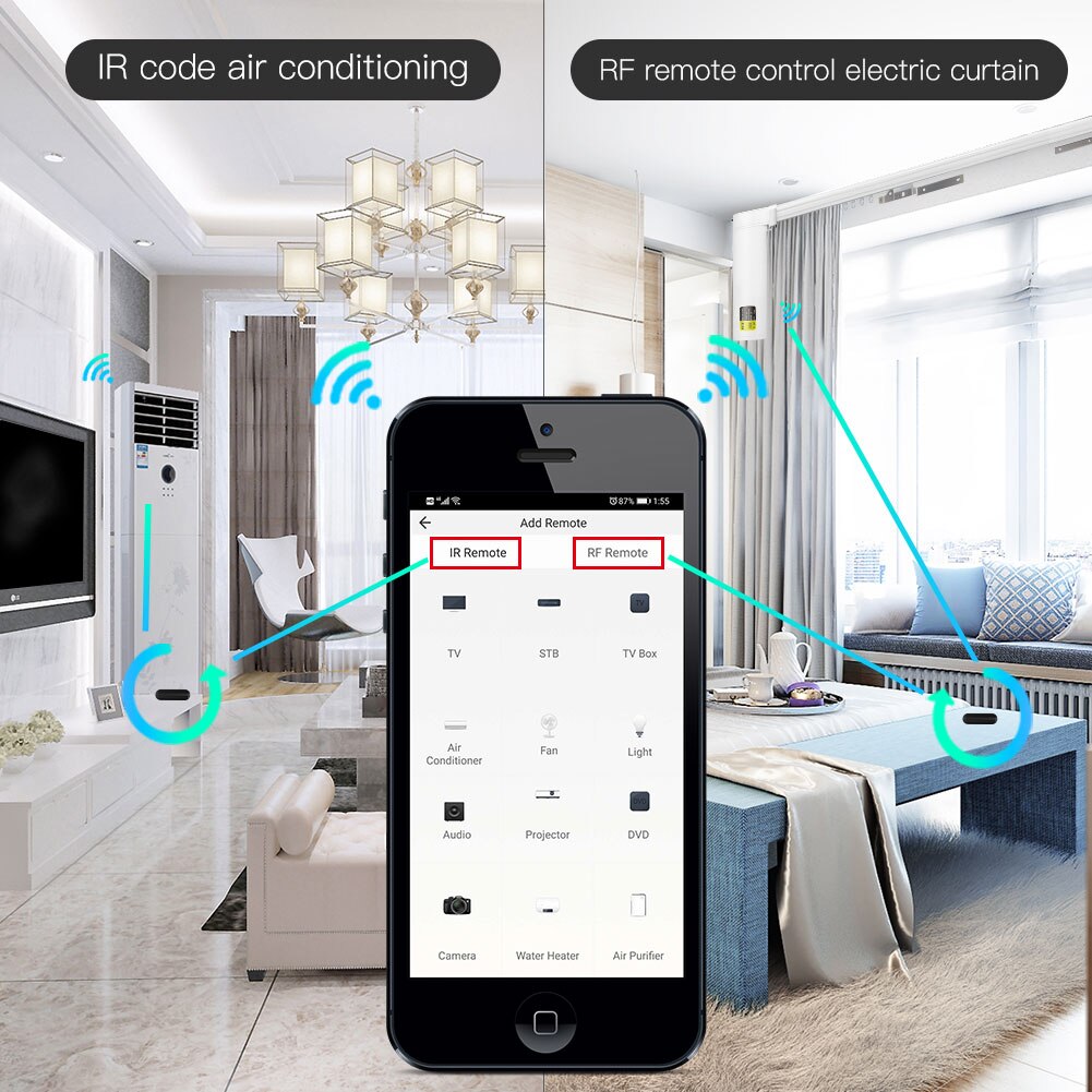 MOES Tuya WiFi IR RF Remote fo - Ir Remote Module review and price
