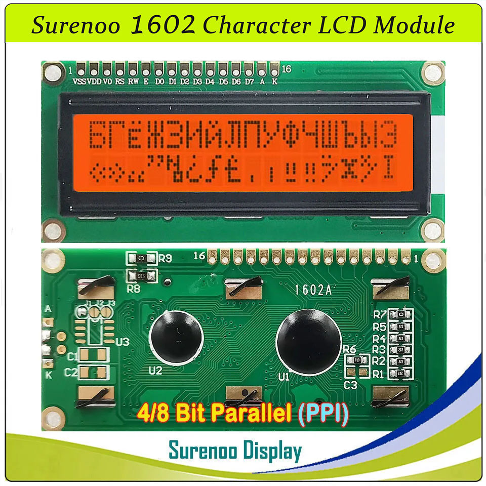 Surenoo 1602 16X2 162 5V 4-Bit - Lcd 1602 review and price