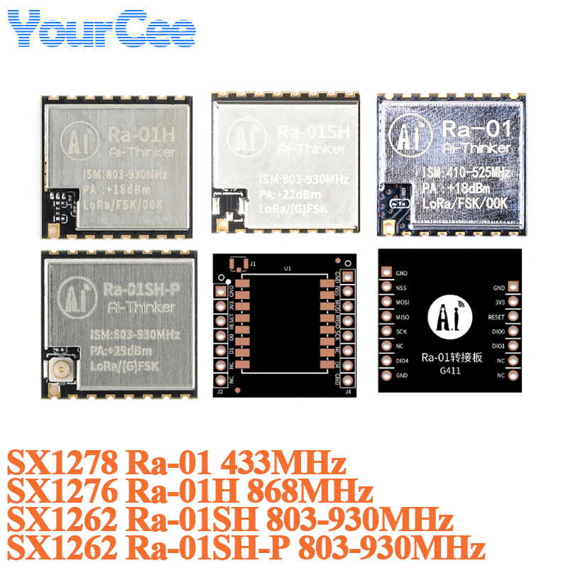 10pcs/1pc SX1276 LoRa Ra-01H 8 - Lora Rfm95 review and price