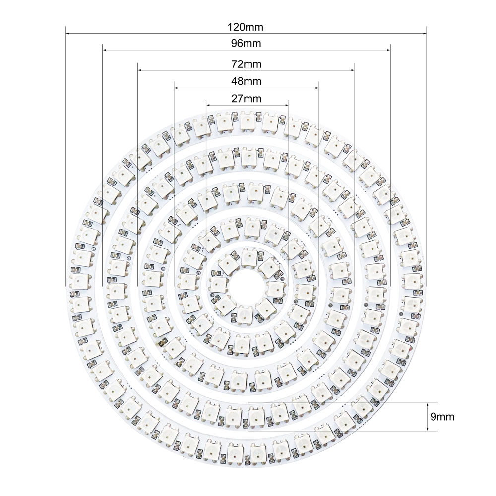 WS2812b Led Ring Addressable 8 - Ws2812B Strip 5V review and price