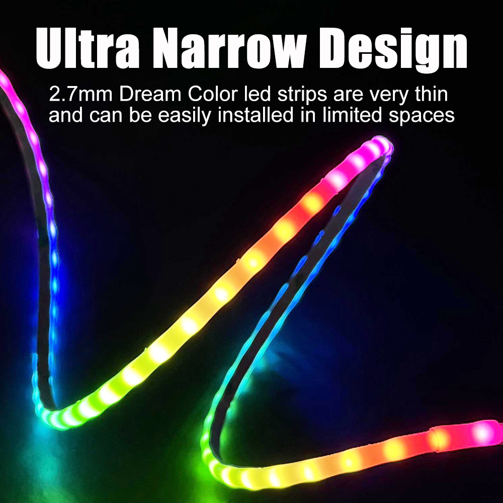 DC5V 2.7mm Ultra Narrow WS2812 - Ws2812B Strip 5V review and price