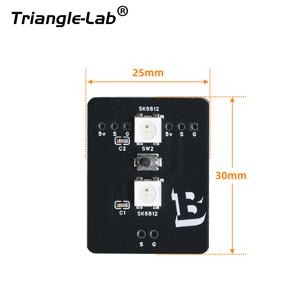 Trianglelab® Unwelded QuattroB - Neopixel review and price
