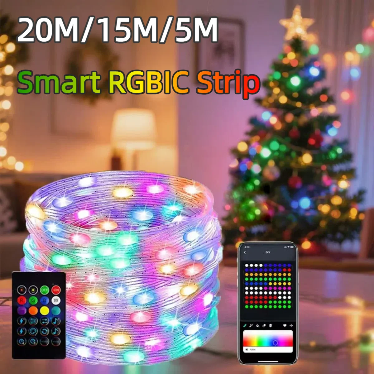 20M/10M/5M Smart USB 5V LED St - Ws2812B Strip 5V review and price