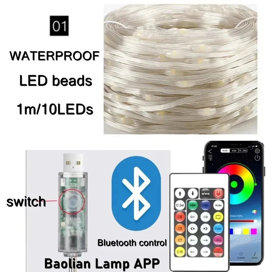 5-20m WS2812B RGB LED Fairy St - Ws2812B Strip 5V review and price