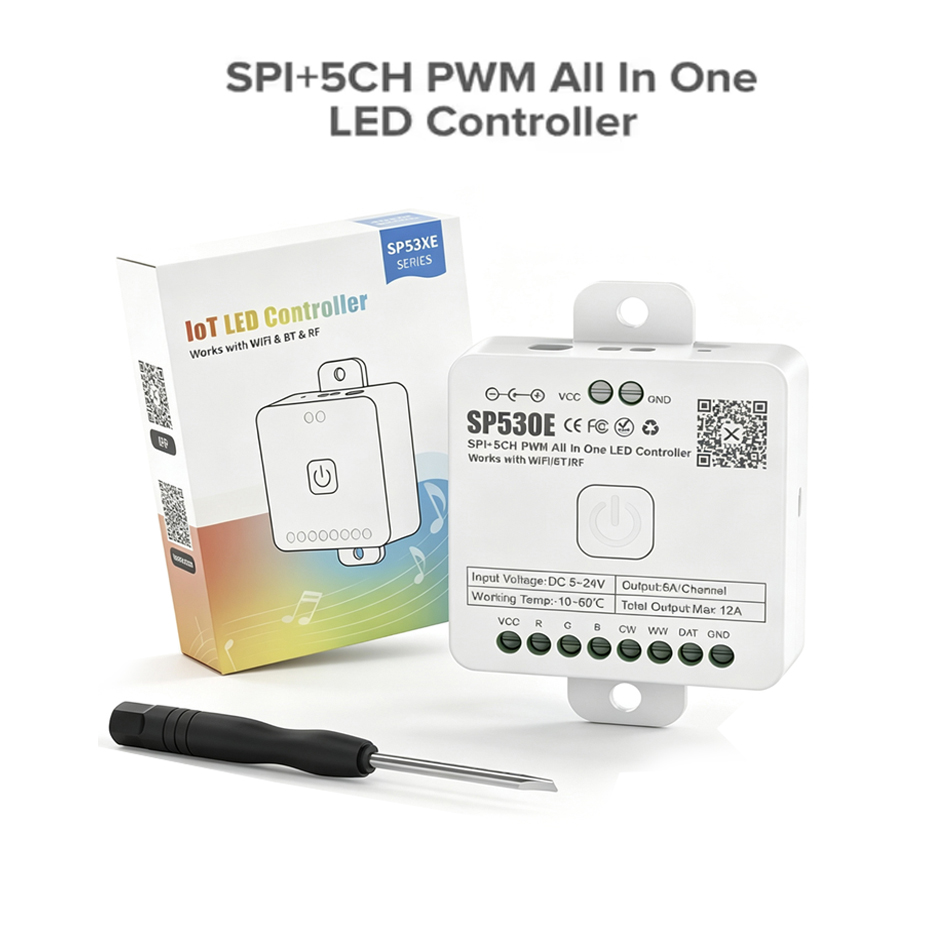 SP530E All In One LED Controll - Ws2812B Strip 5V review and price