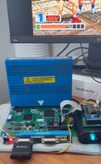Neo Geo MV1C HDMI Mod Kit Digi - Neopixel review and price
