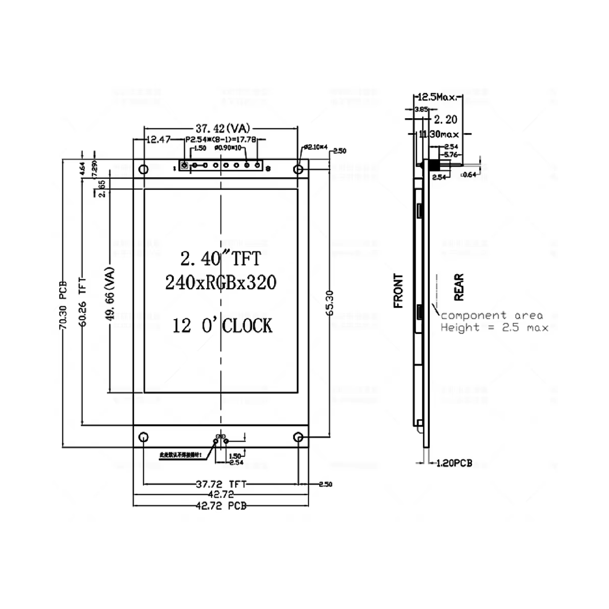 2.4 Inch TFT LCD Display Modul - Tft Display 2.4 review and price