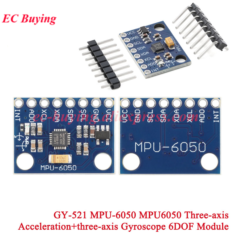 1-10Pcs GY-521 MPU-6050 MPU605 - Mpu6050 review and price