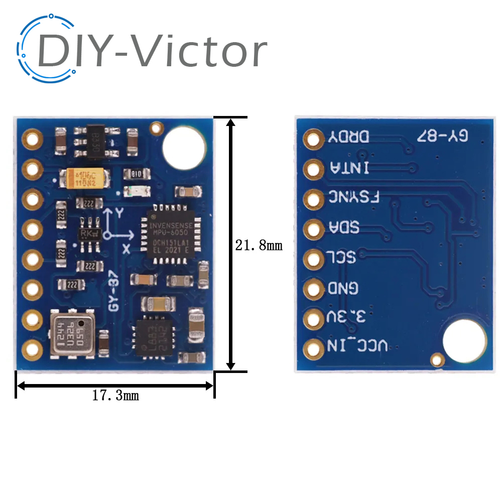 GY-87 10DOF Module Original MP - Mpu6050 review and price