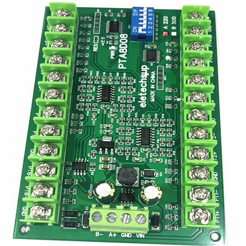 PTA8D08 8AI RS485 Analog Input - Ds18B20 review and price