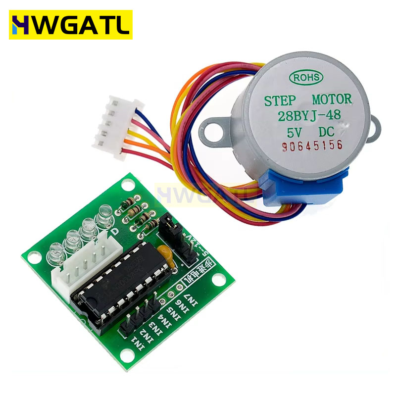 HWGATL 5V 4-Phase 28BYJ-48 DC  - Stepper Motor 28Byj review and price