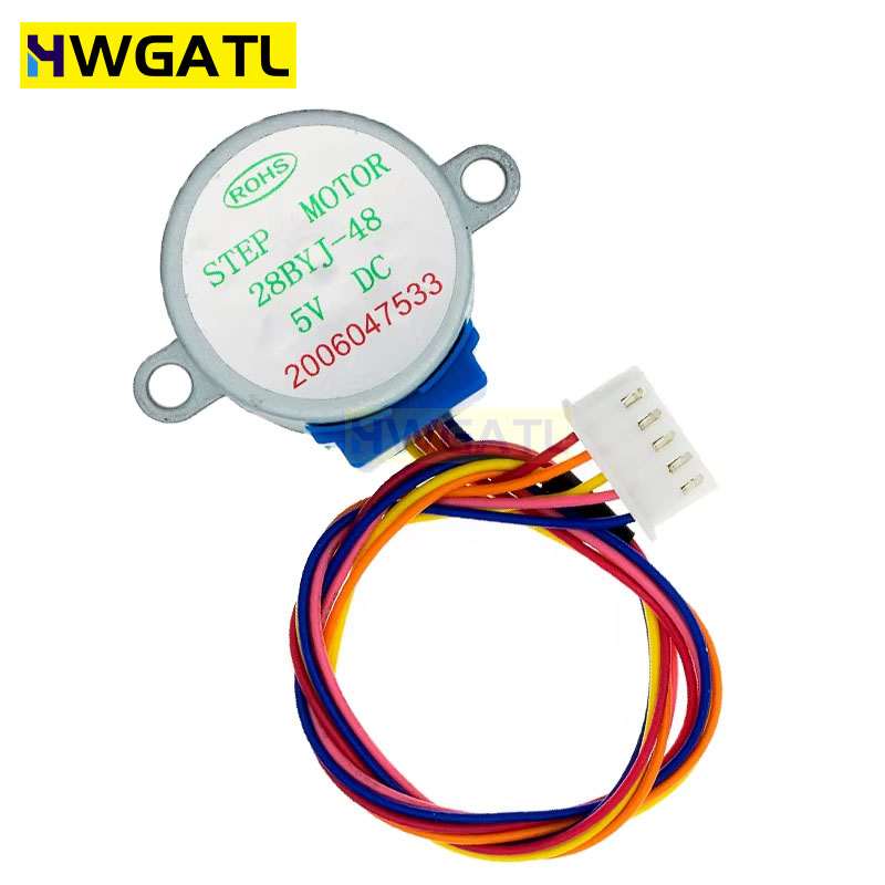 HWGATL 5V 4-Phase 28BYJ-48 DC  - Stepper Motor 28Byj review and price