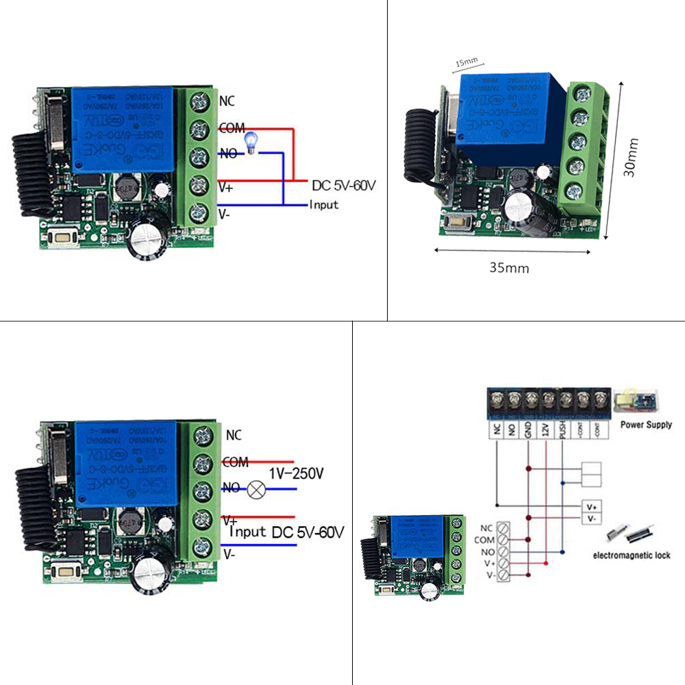 V RF Relay Module Remote Contr - Ir Remote Module review and price