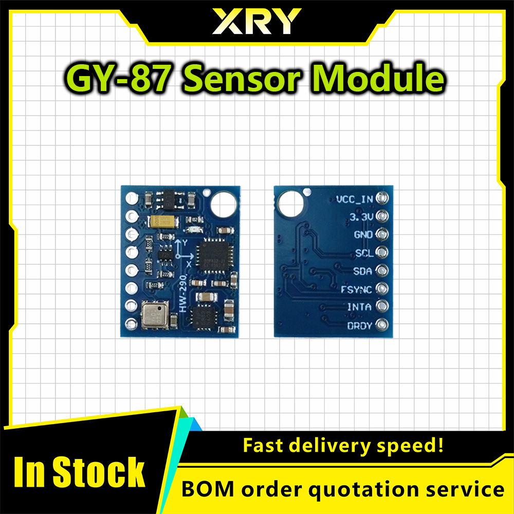 XRY GY-87 10DOF IMU Sensor Mod - Mpu6050 review and price