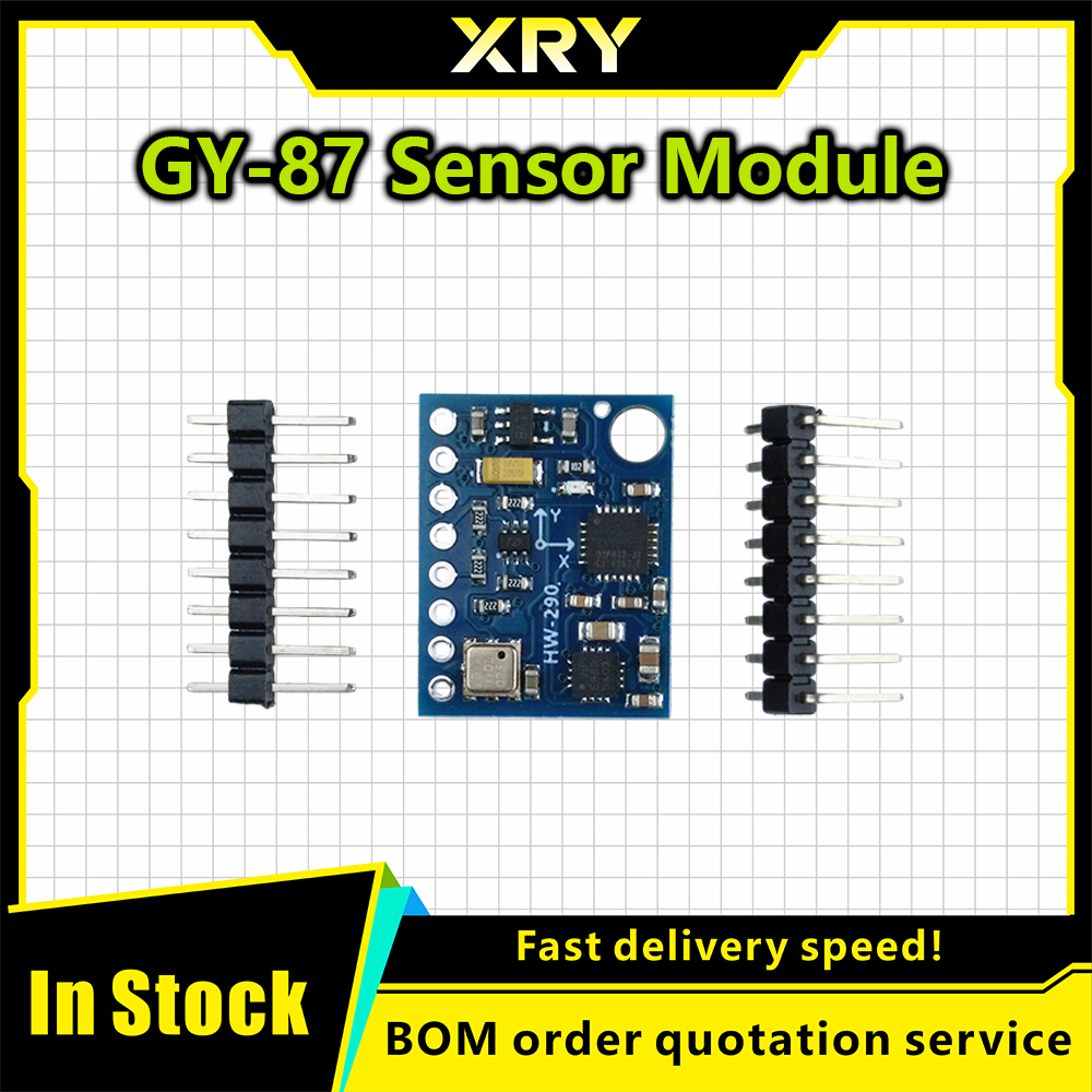 XRY GY-87 10DOF IMU Sensor Mod - Mpu6050 review and price