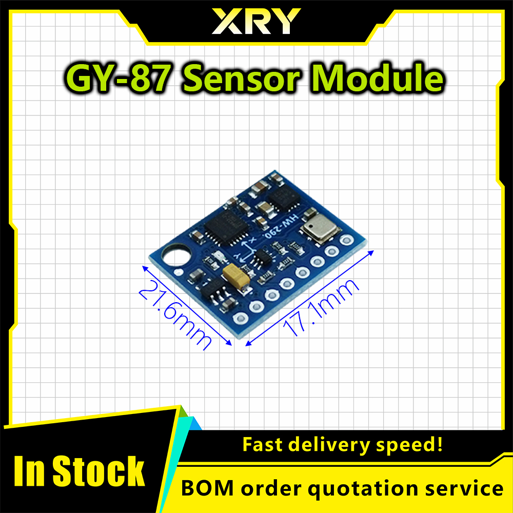 XRY GY-87 10DOF IMU Sensor Mod - Mpu6050 review and price