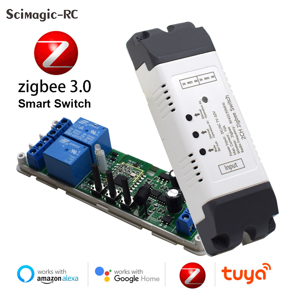 Tuya Zigbee Remote Control Sma - Relay Module 4 Channel review and price
