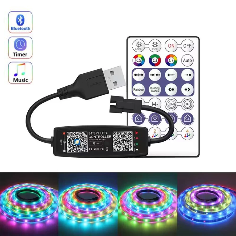 WS2812B Controller Bluetooth M - Ws2812B Strip 5V review and price