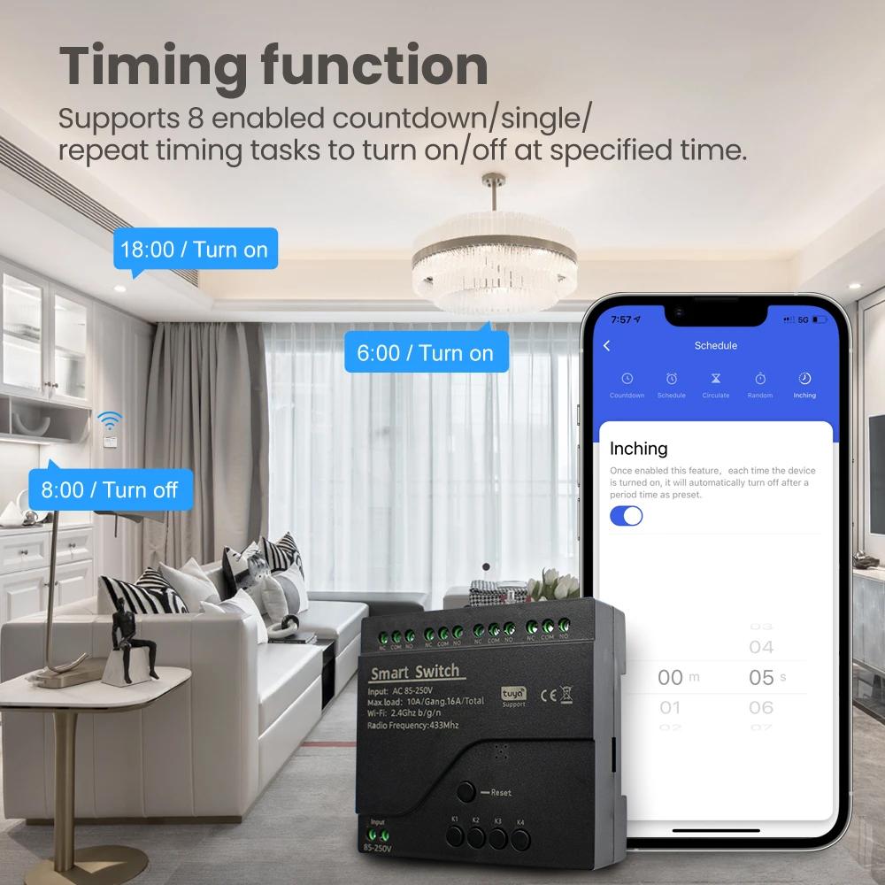 4CH Smart WiFi Relay Module Dr - Ir Remote Module review and price