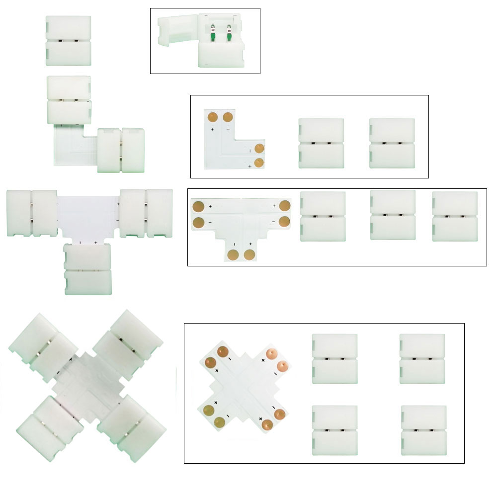 5PCS 10mm L / T / X Shape Conn - Ws2812B review and price