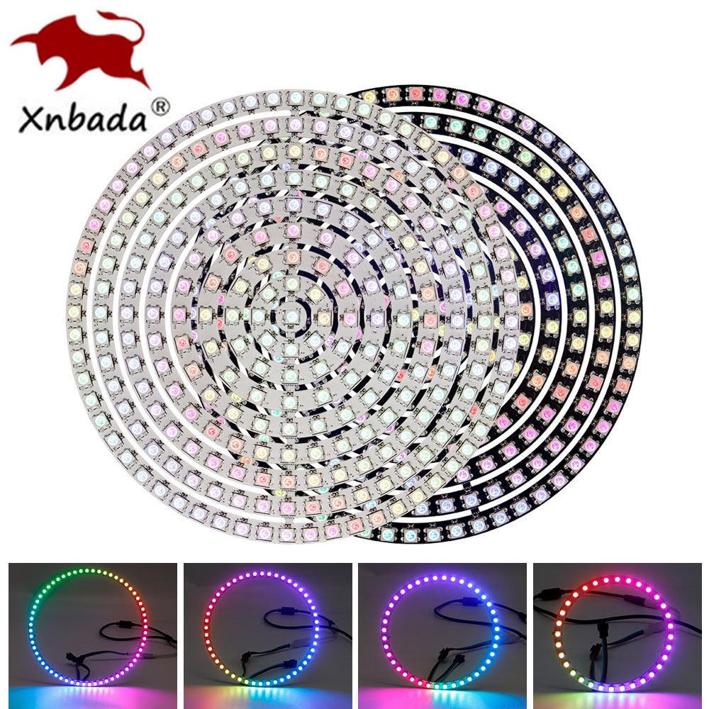 WS2812B RGBIC LED Ring Individ - Neopixel review and price