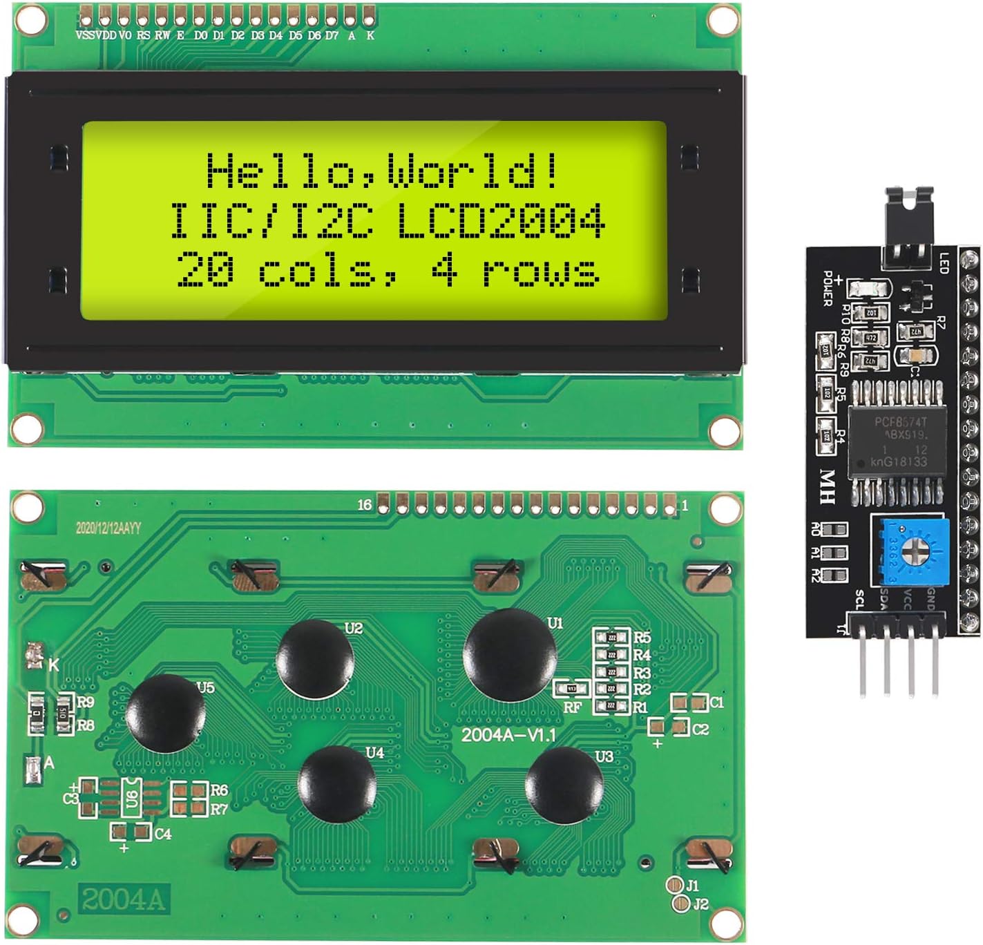 2PCS IIC I2C TWI Serial LCD 20 - Lcd 1602 review and price