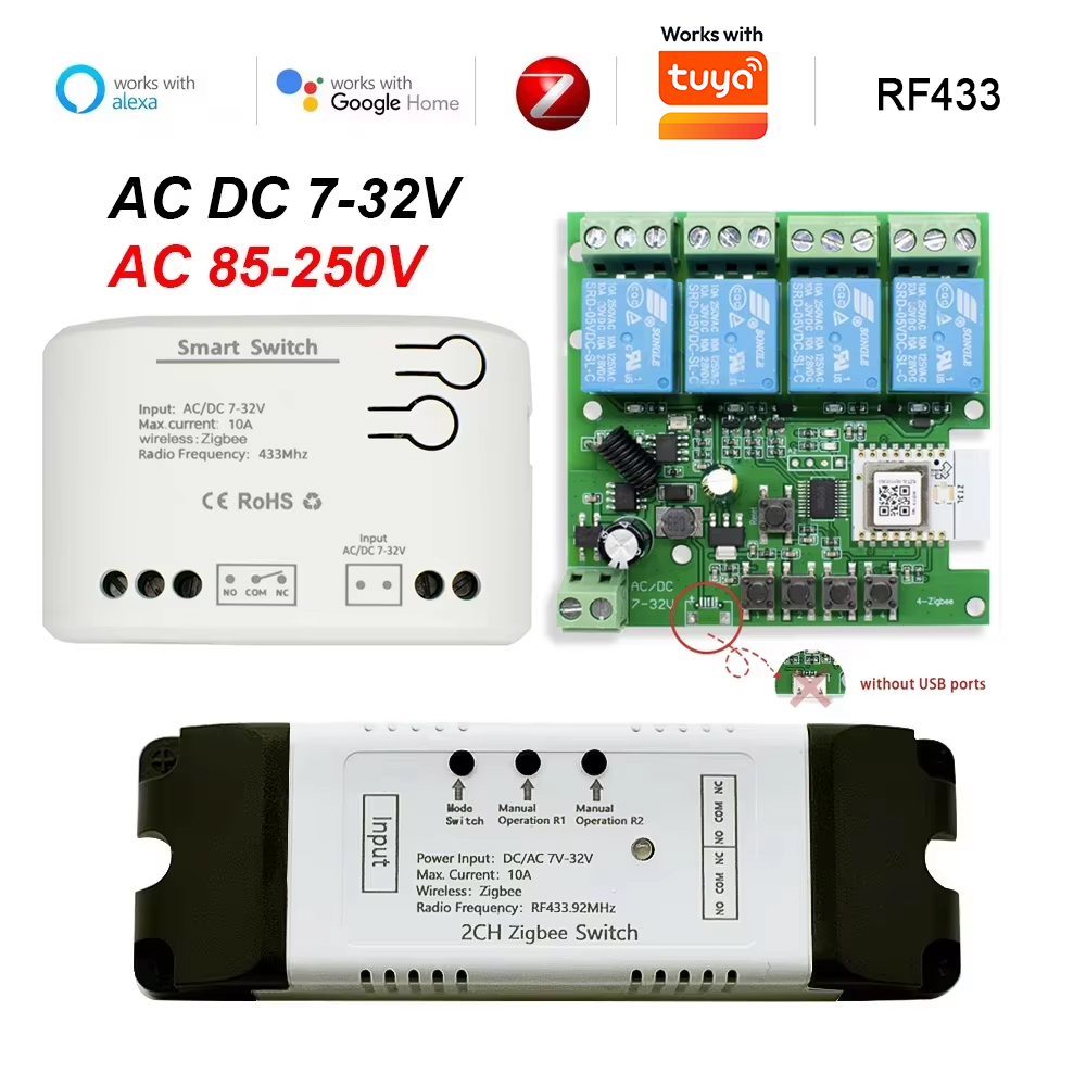 Dry Contact Smart Zigbee Switc - Relay Module 1 Channel review and price