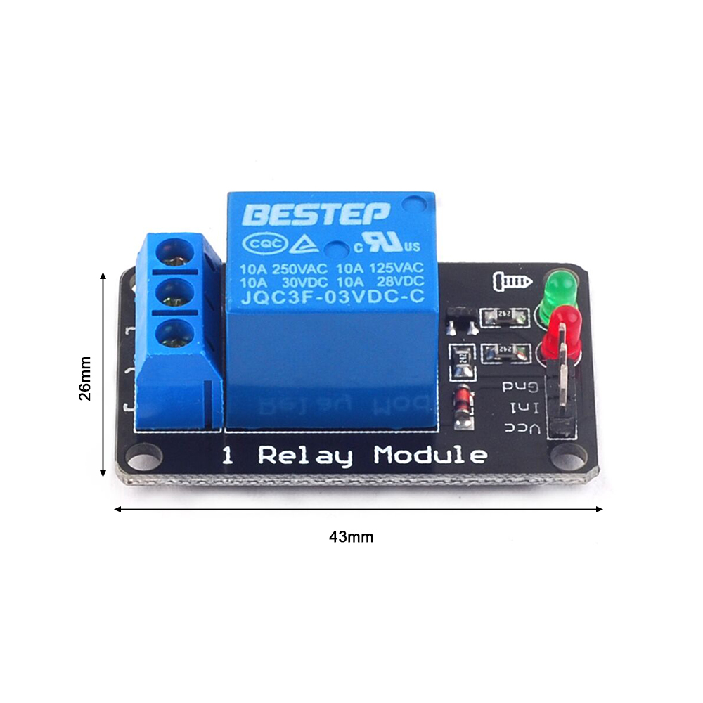 Low Level Triggered Luminous R - Relay Module 4 Channel review and price