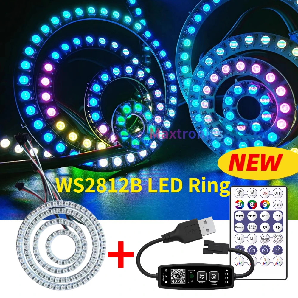 WS2812B RGB Led Ring Kit Indiv - Ws2812B review and price